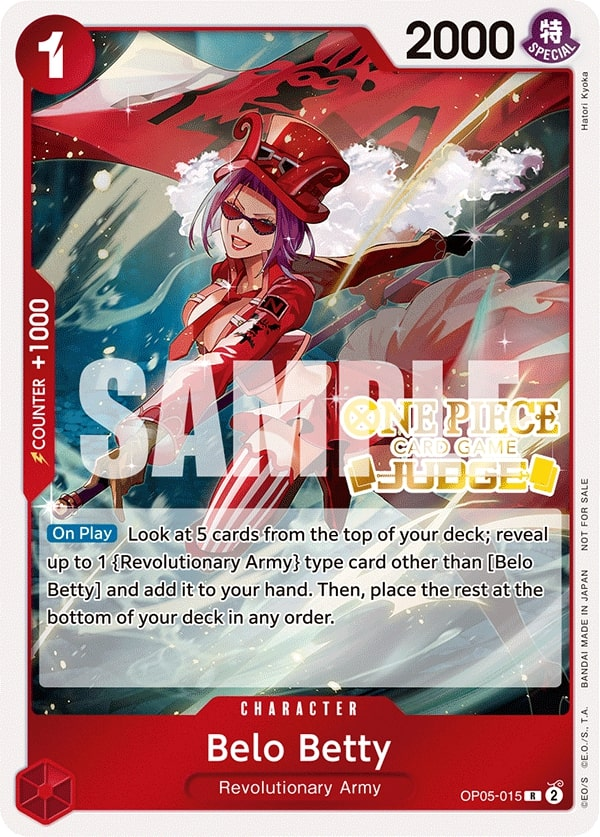 Belo Betty OP05-015 Alternate Art