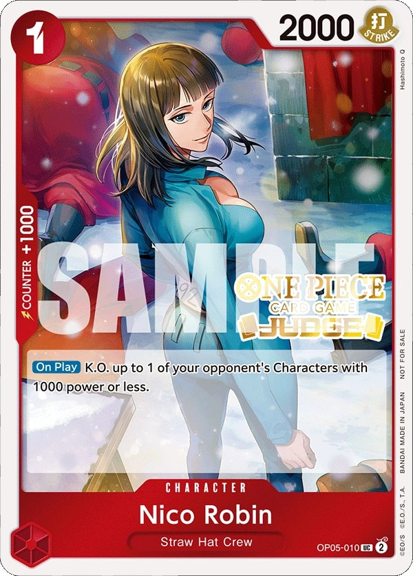 Nico Robin OP05-010 Alternate Art