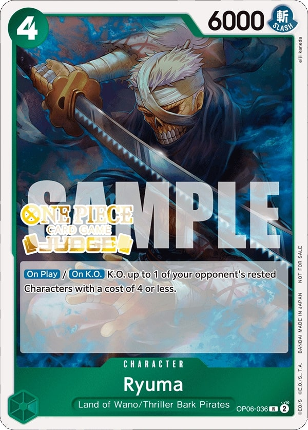 Ryuma OP06-036 Alternate Art