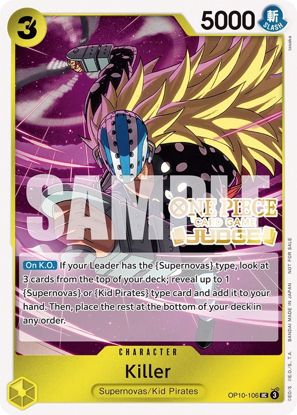 Killer OP10-106 Alternate Art
