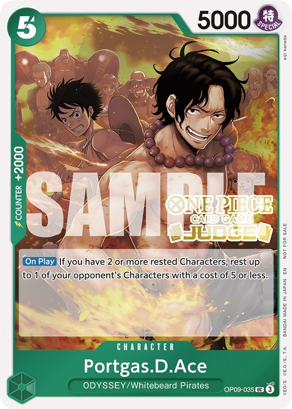 Portgas.D.Ace OP09-035 · Alternate Art