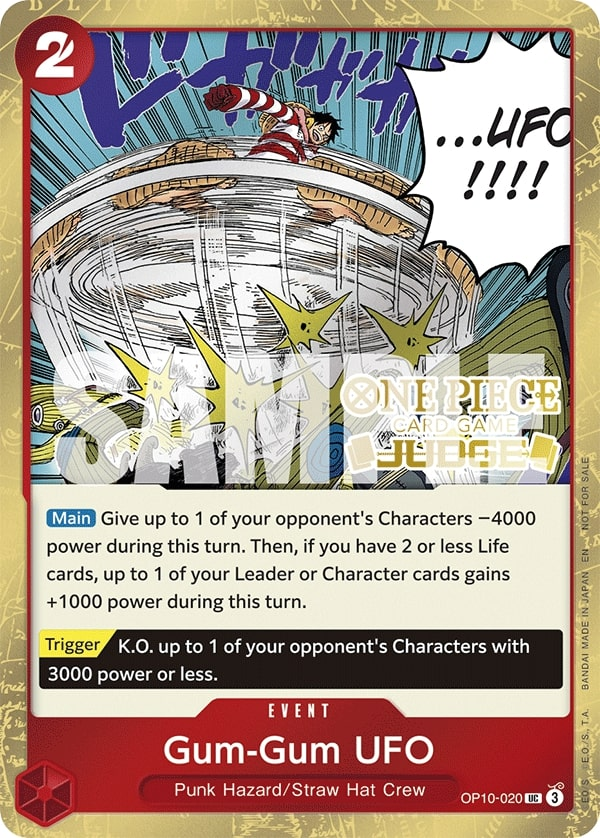 Gum-Gum UFO OP10-020 Alternate Art