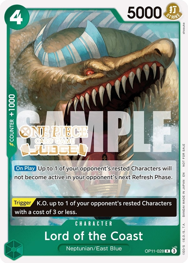 Lord of the Coast OP11-028 Alternate Art