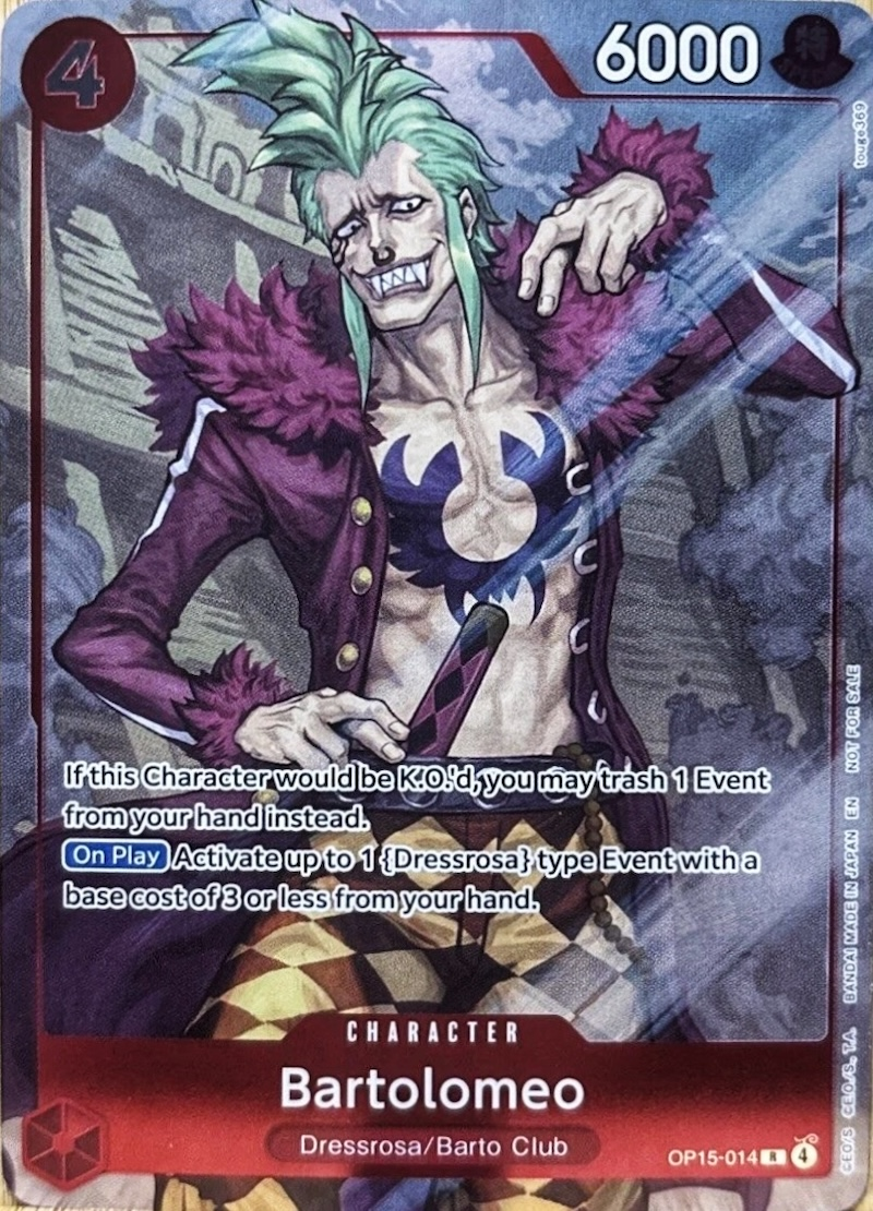Bartolomeo OP15-014 Alternate Art
