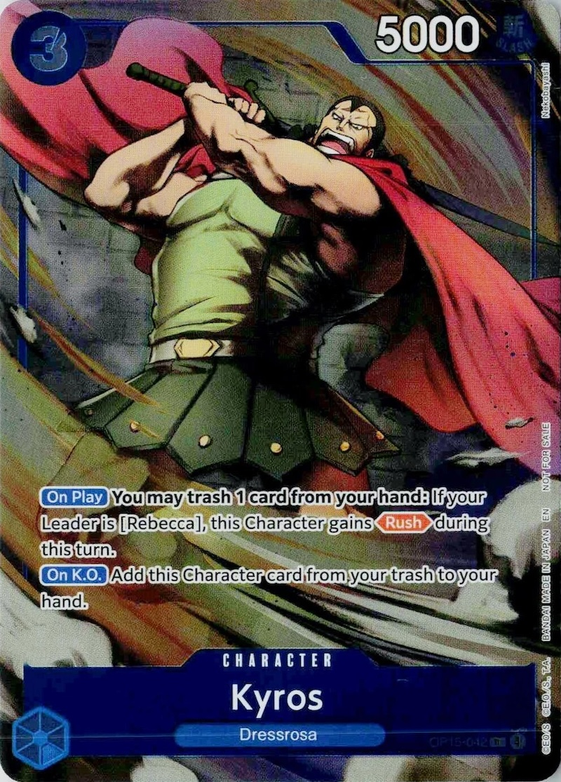 Kyros OP15-042 Alternate Art