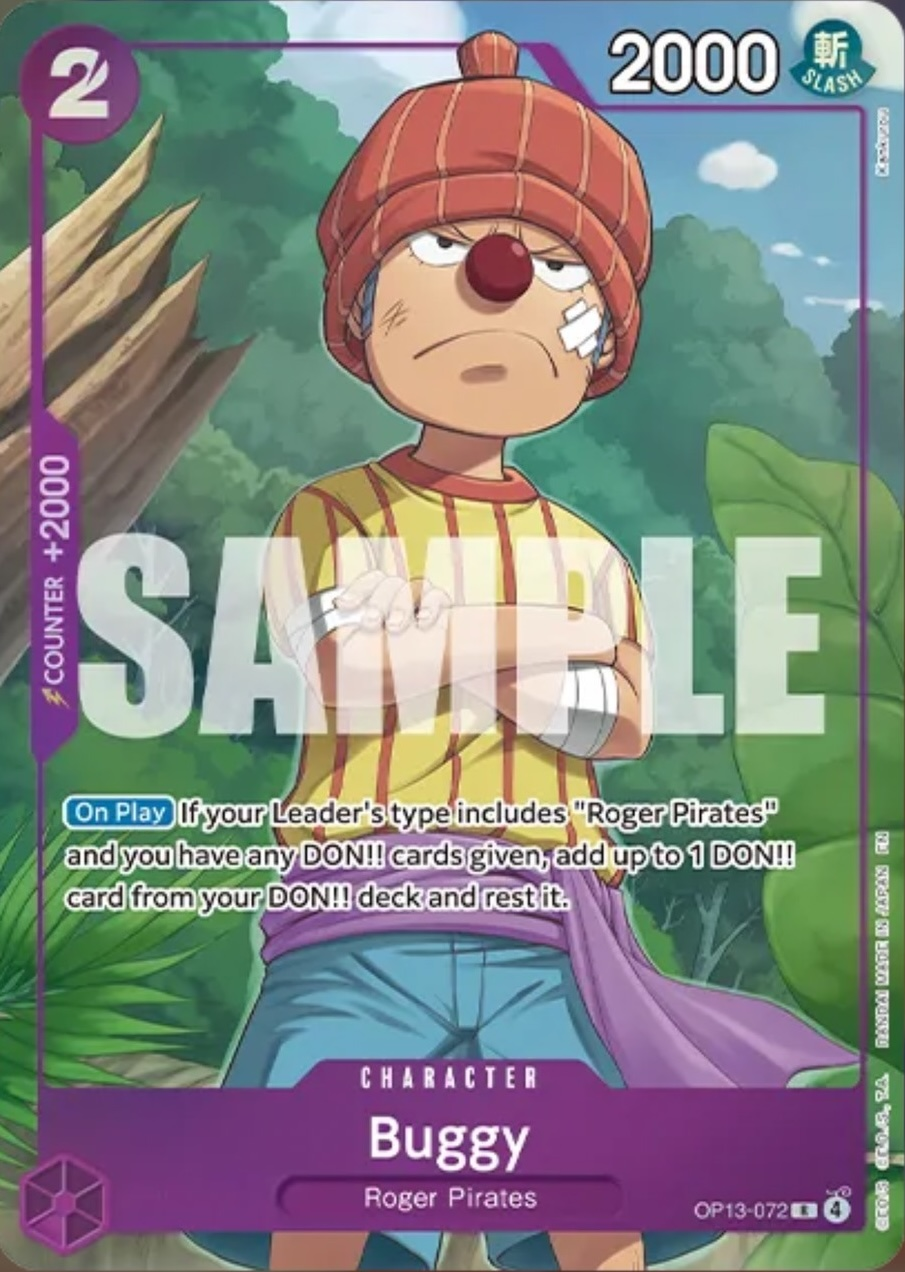 Buggy OP13-072 Alternate Art