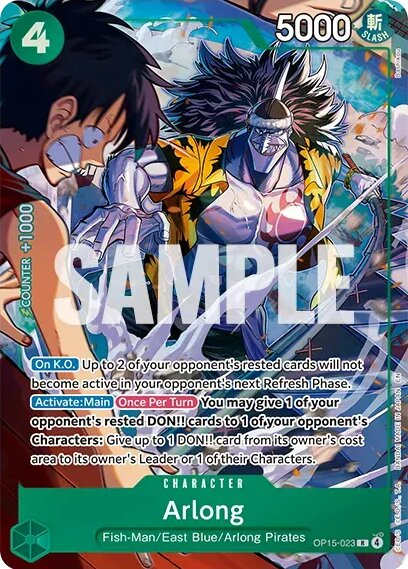 Arlong OP15-023 Alternate Art