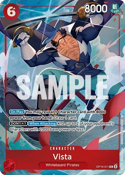 Vista OP16-011 Alternate Art