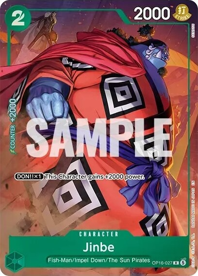 Jinbe OP16-027 Alternate Art