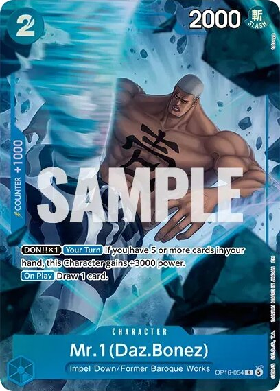 Mr.1(Daz.Bonez) OP16-054 Alternate Art