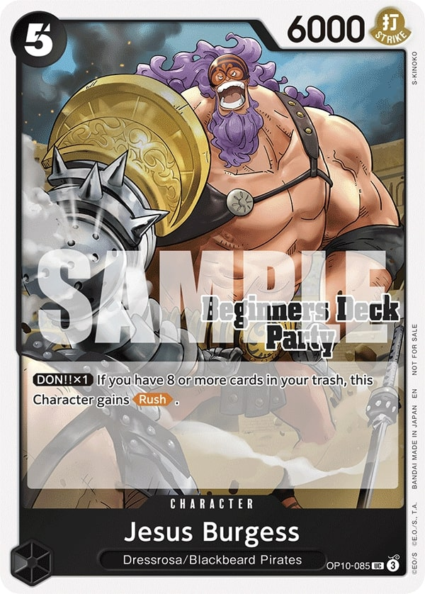 Jesus Burgess OP10-085 Alternate Art
