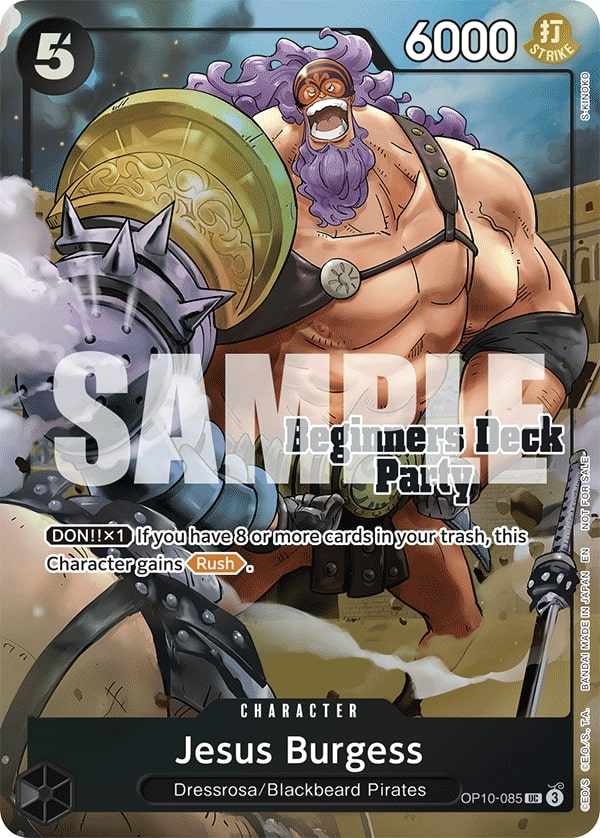 Jesus Burgess OP10-085 Alternate Art