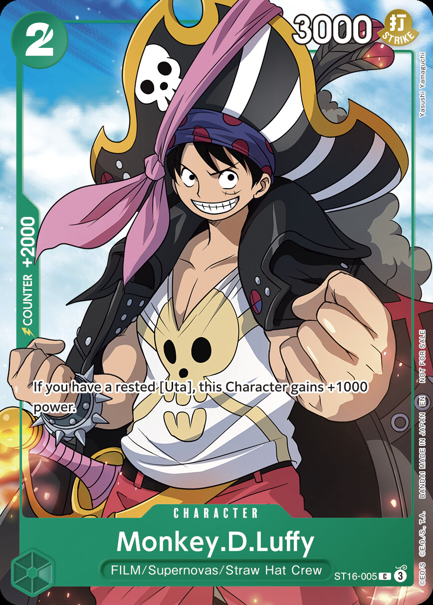 Monkey.D.Luffy ST16-005 Alternate Art