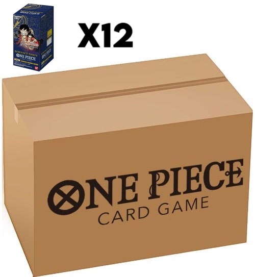 Booster Box Case OP-01 One Piece TCG sealed product
