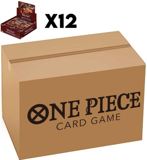 Booster Box Case OP-02 One Piece TCG sealed product