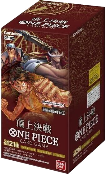 Booster Box OP-02 One Piece TCG sealed product