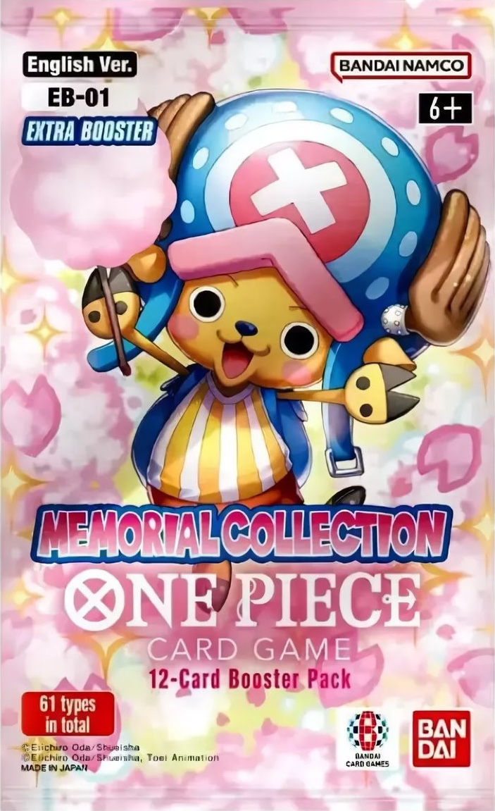 Booster EB-01 One Piece TCG sealed product