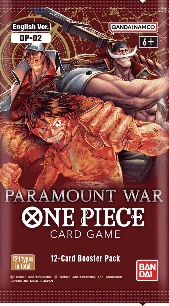Booster OP-02 One Piece TCG sealed product