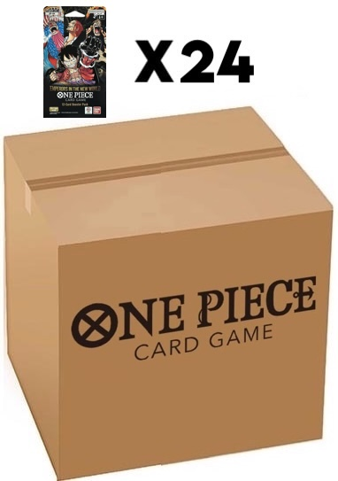 Sleeved Booster Pack Case OP-09 One Piece TCG sealed product