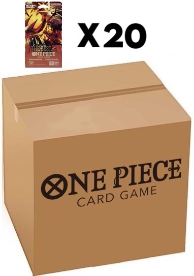 Sleeved Booster Pack Case PRB-02 One Piece TCG sealed product