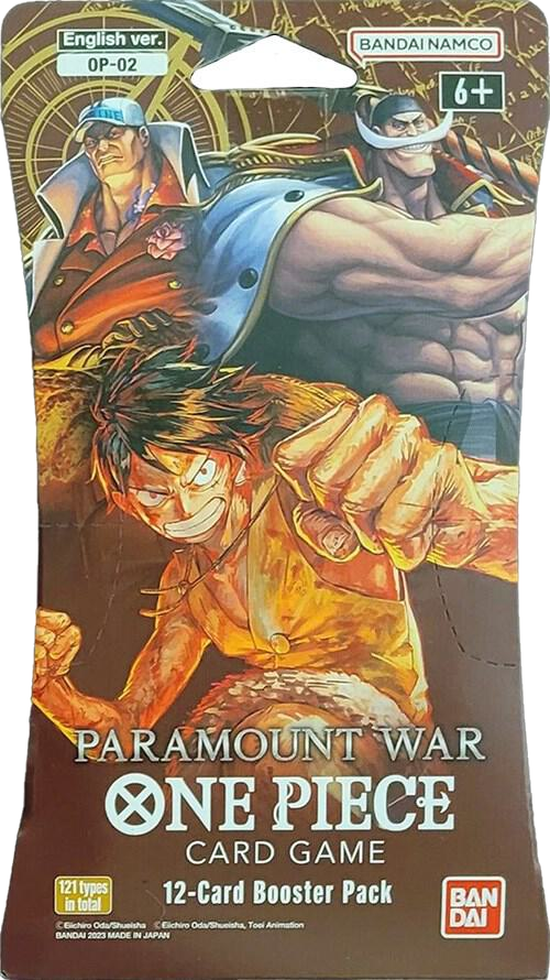 Sleeved Booster Pack OP-02 One Piece TCG sealed product