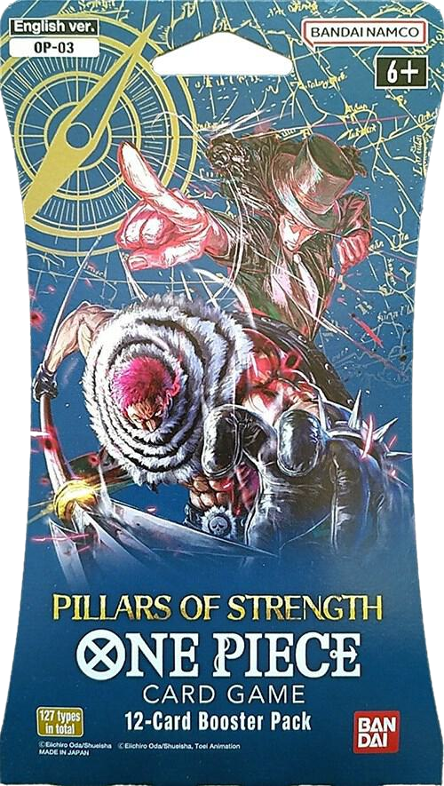 Sleeved Booster Pack OP-03 One Piece TCG sealed product