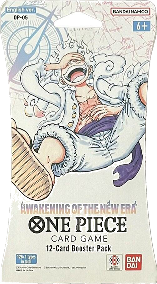 Sleeved Booster Pack OP-05 One Piece TCG sealed product