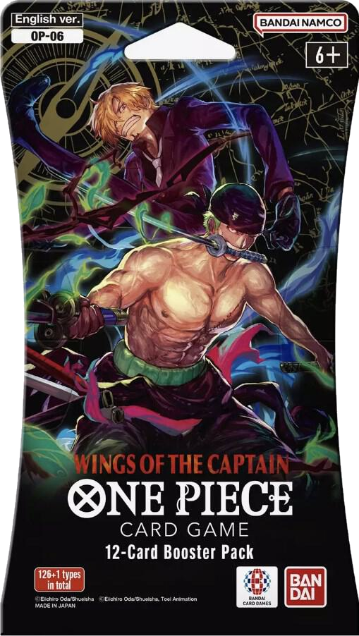 Sleeved Booster Pack OP-06 One Piece TCG sealed product