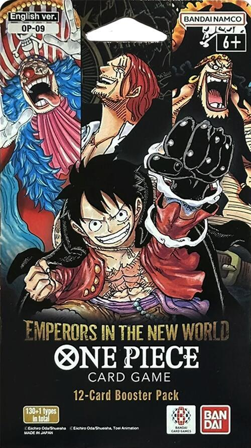 Sleeved Booster Pack OP-09 One Piece TCG sealed product