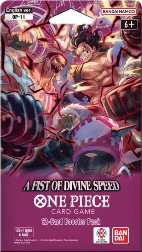 Sleeved Booster Pack OP-11 One Piece TCG sealed product