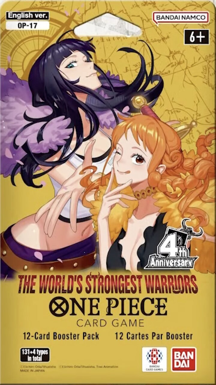 Sleeved Booster Pack OP-17 One Piece TCG sealed product