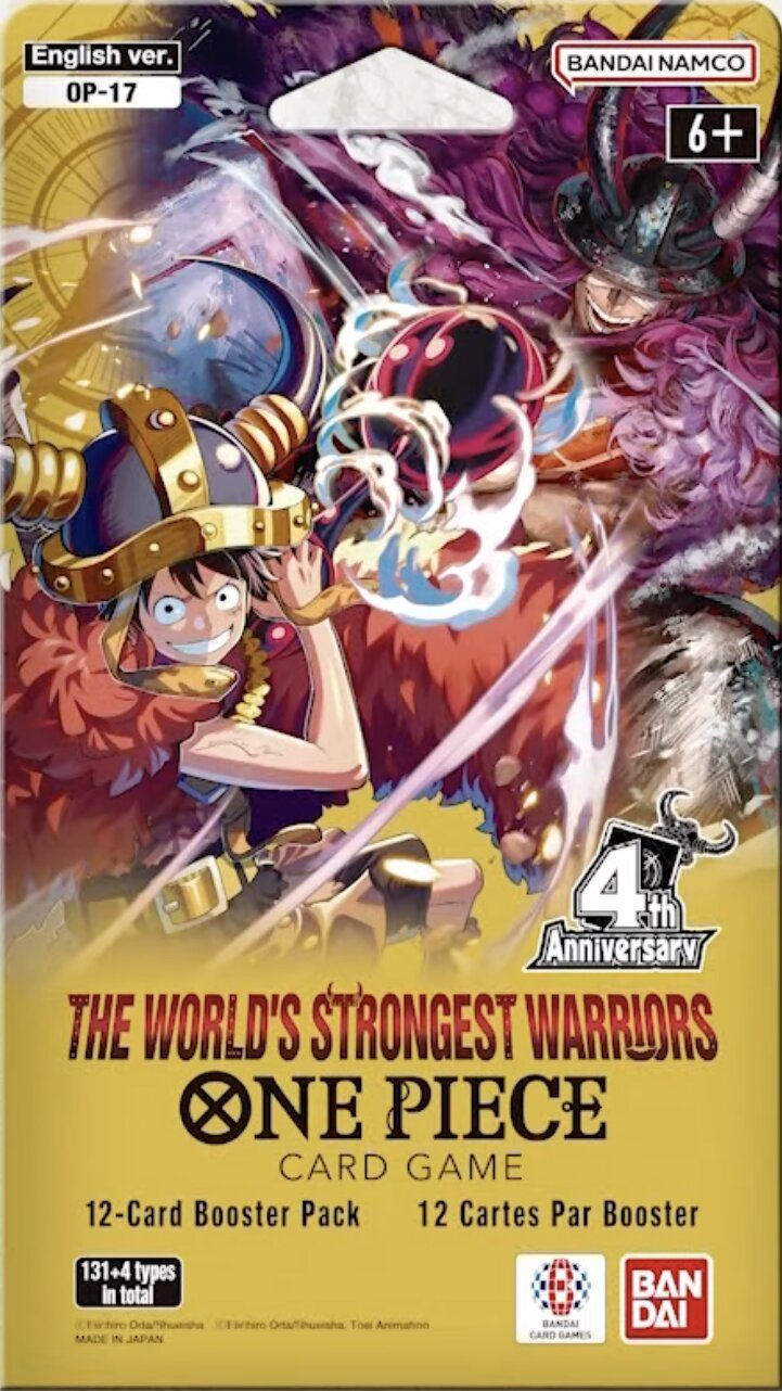 Sleeved Booster Pack OP-17 One Piece TCG sealed product