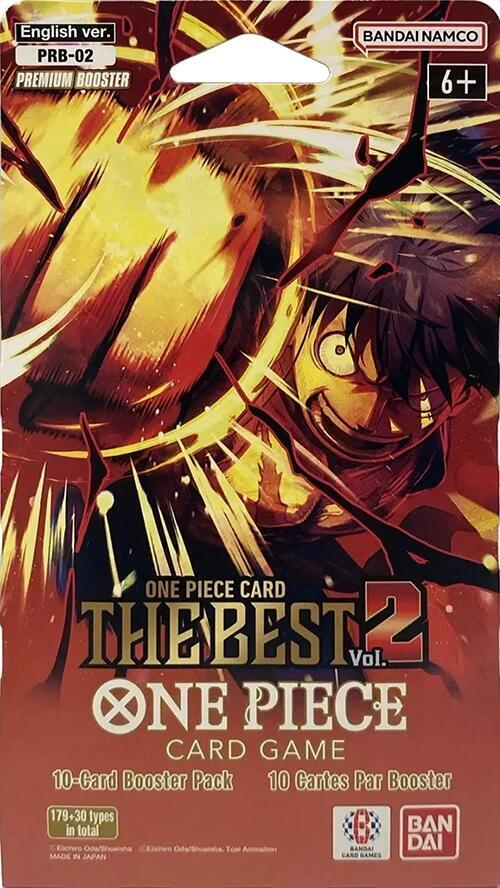 Sleeved Booster Pack PRB-02 One Piece TCG sealed product