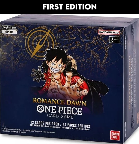 First Edition Booster Box OP-01 One Piece TCG sealed product