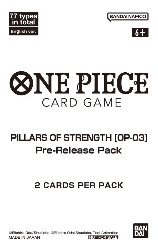 OP-03 Pre-Release Pack One Piece TCG sealed product
