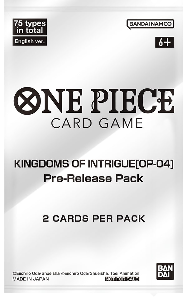 OP-04 Pre-Release Pack One Piece TCG sealed product