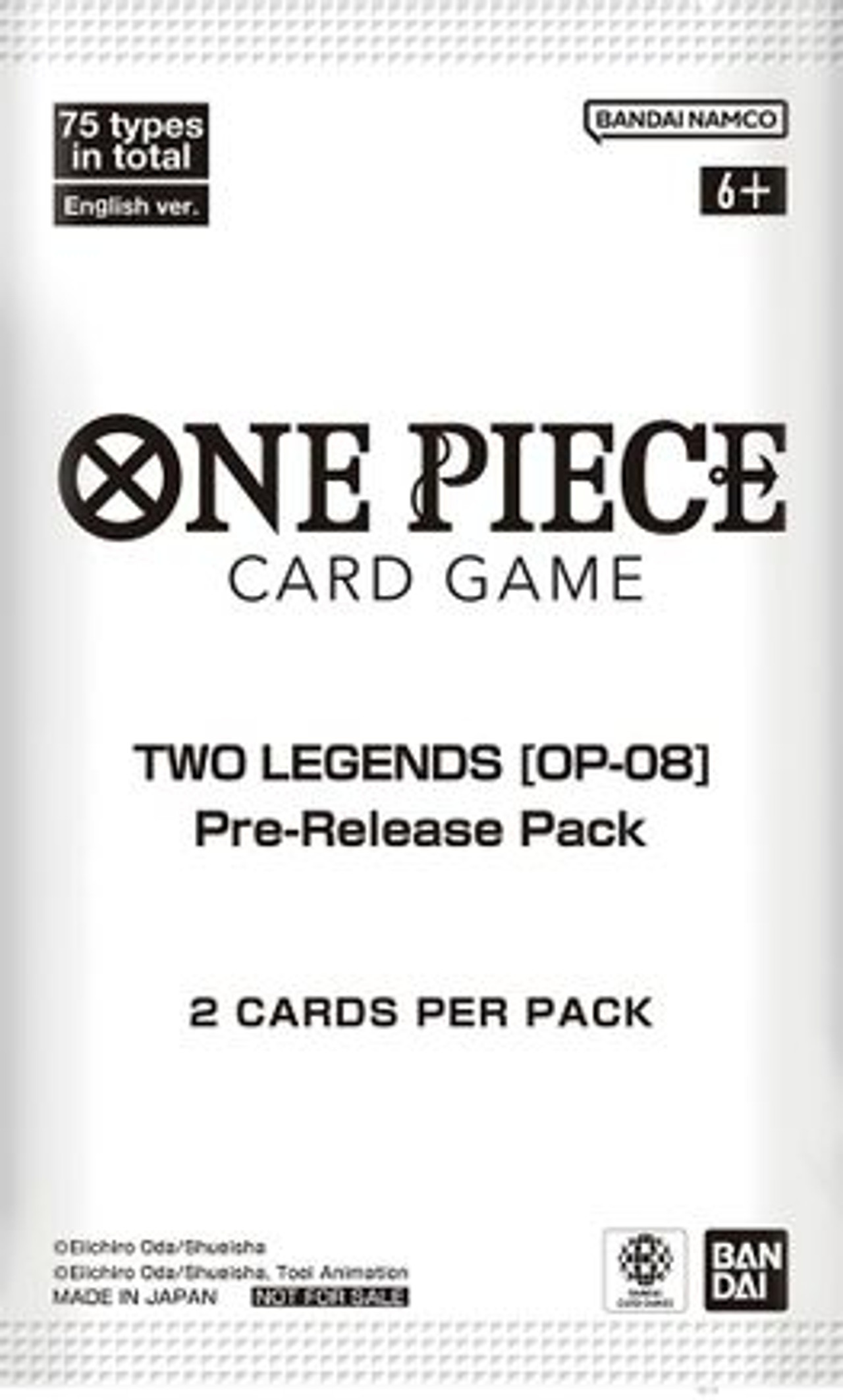 OP-08 Pre-Release Pack One Piece TCG sealed product