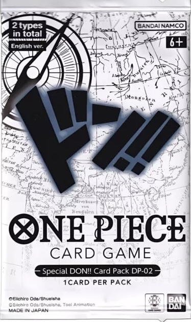 Booster Special Don DP02 One Piece TCG sealed product