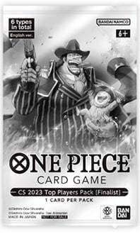 Championship 2023 Top Players Pack Finalist One Piece TCG sealed product