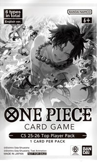 CS 25-26 Top Player Pack One Piece TCG sealed product