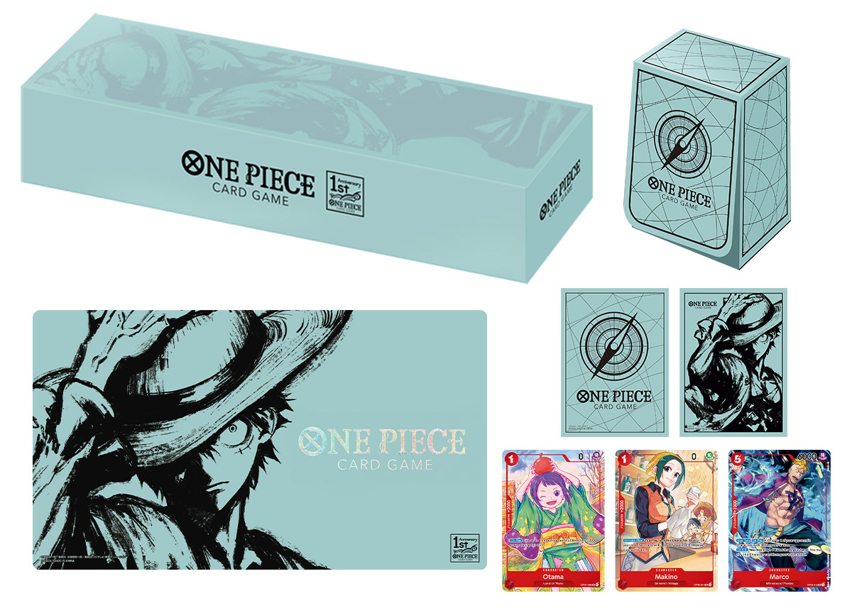 Japanese 1st Anniversary Set One Piece TCG sealed product