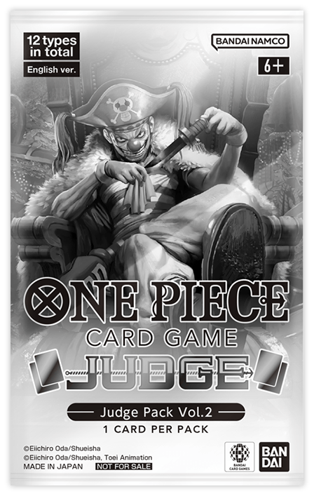 Judge Pack Vol.2 One Piece TCG sealed product