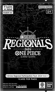 Online Regional Participation Pack 2024 Vol.1 One Piece TCG sealed product