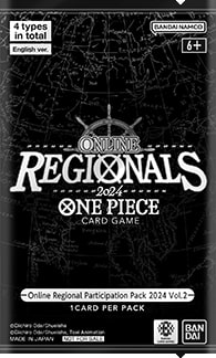 Online Regional Participation Pack 2024 Vol.2 One Piece TCG sealed product