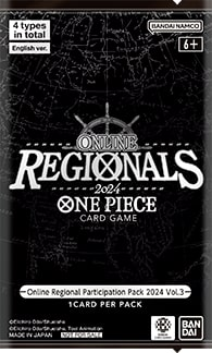 Online Regional Participation Pack 2024 Vol.3 One Piece TCG sealed product