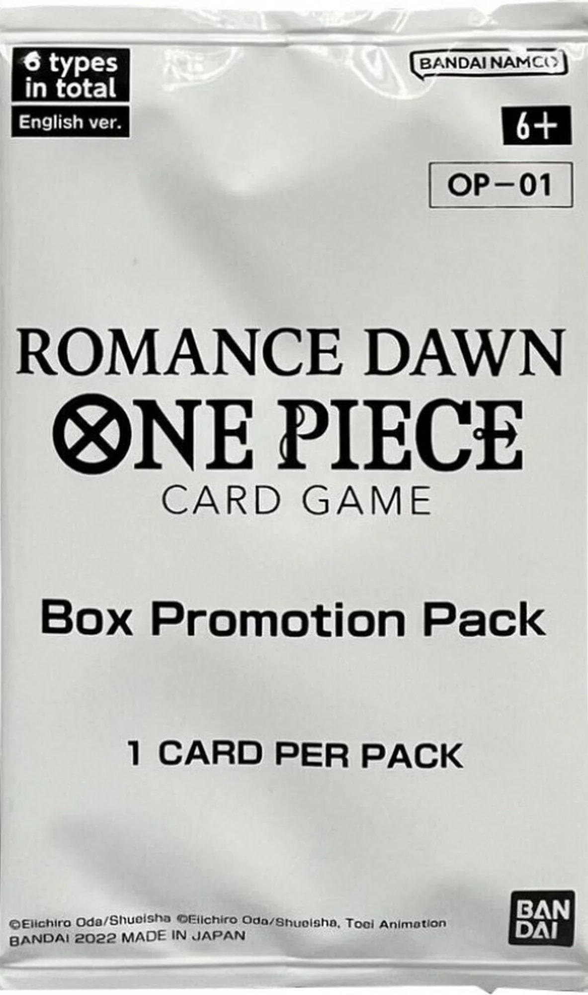 Promotion Pack OP-01 One Piece TCG sealed product
