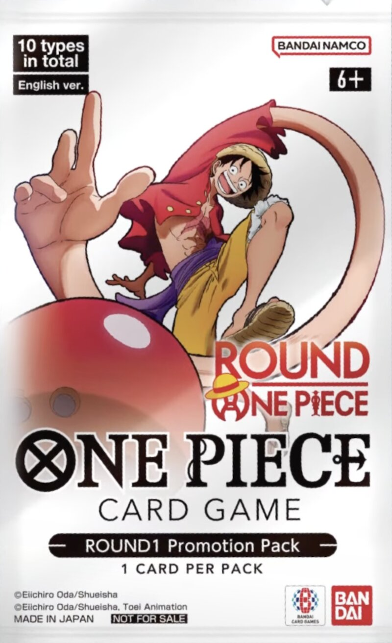 Round1 Promotion Pack One Piece TCG sealed product