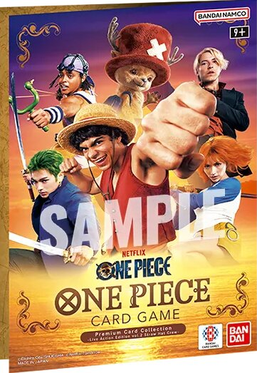 Premium Card Collection -Live Action Edition- Vol.2 Straw Hat Crew One Piece TCG sealed product