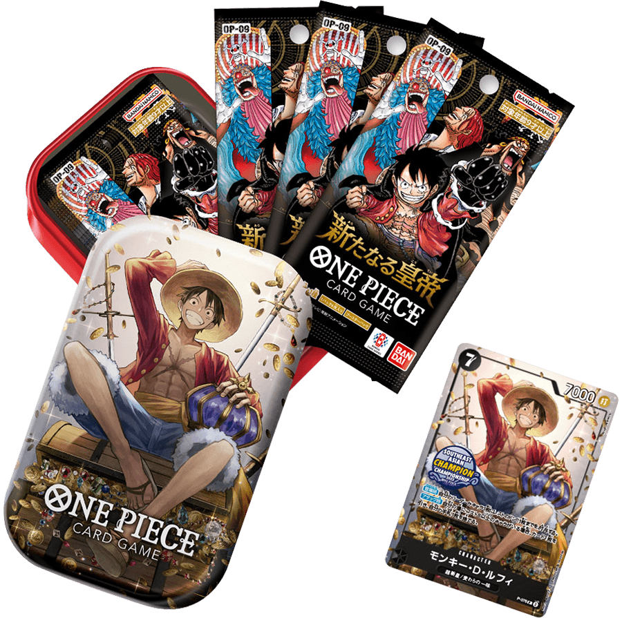 Mini-tin Pack Set Vol.1 P-075 Monkey.D.Luffy One Piece TCG sealed product