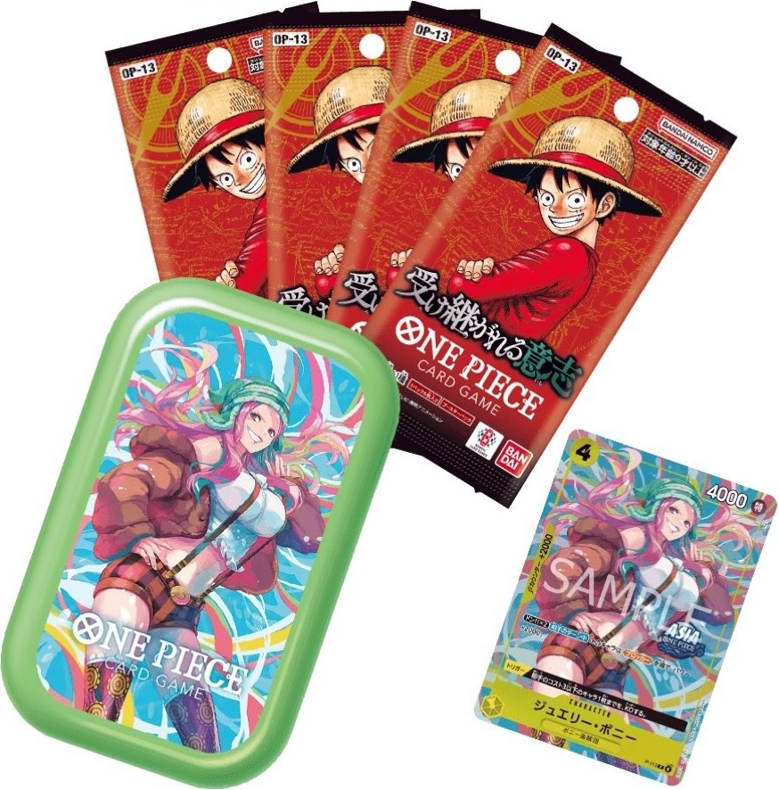 Mini-tin Pack Set Vol.2 P-113 Jewelry Bonney One Piece TCG sealed product